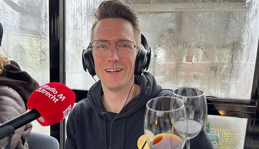 Radio M Utrecht - Jouke en de Momoto Limited in de uitzending