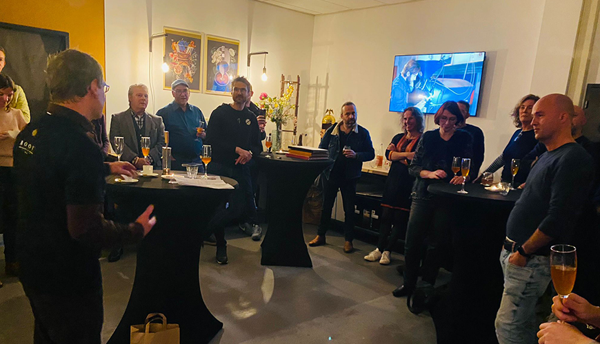 Jubileumreünie 50 jaar - Oud-medewerkers en medewerkers Boot Koffie